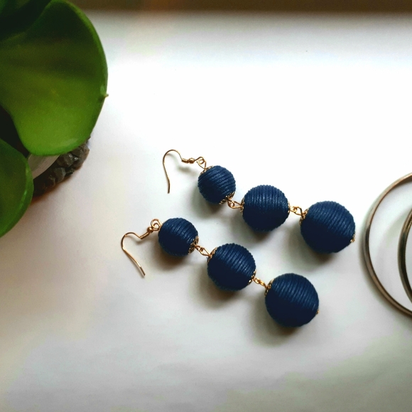 Boho Woven Earrings - Picture 4 of 4